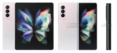  novi Samsung Galaxy Z Fold 3 slike 