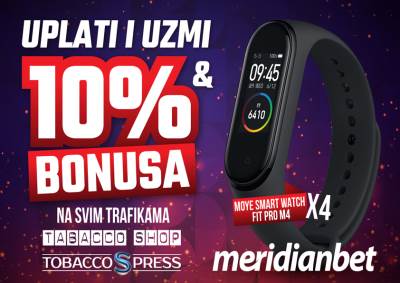  meridian fitness narukvica nagrada 