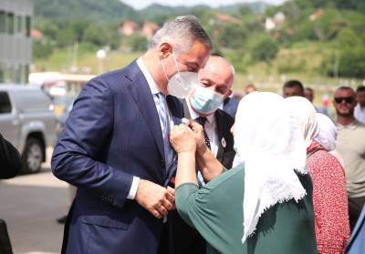  djukanovic potocari srebrenica 