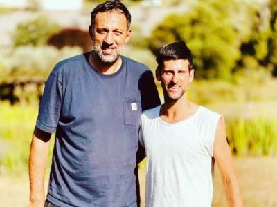  vlade divac i novak djokovic na lustici 