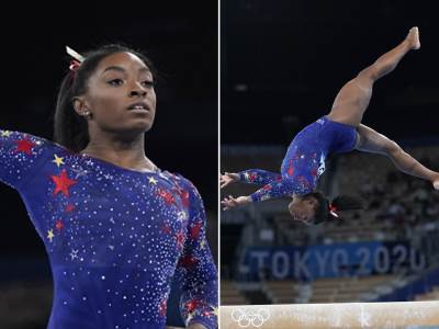  američka gimnastičarka Simon Bajls 