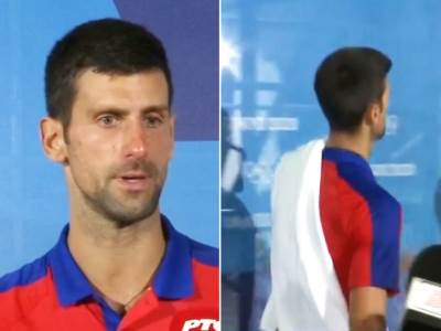  novak djokovic nakon poraza na olimpijskim igrama tokio 2020 