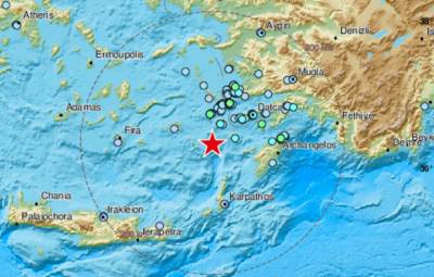  zemljotres u egejskom moru 