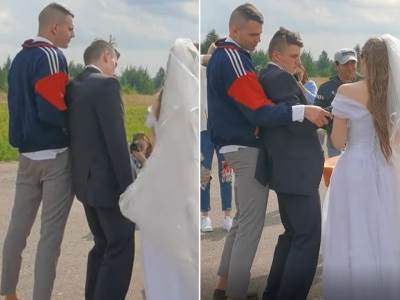  mladozenja pijan na svadbi 