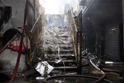  pozar u kineskom trznom centru 