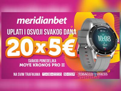  meridian kladionica smart watch kronos pro 