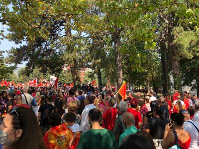  protest cetinje zbog ustolicenja joanikija 