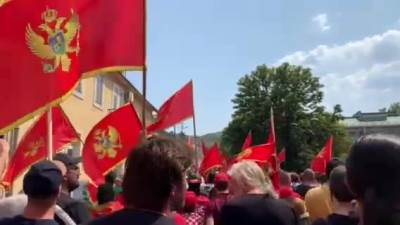  bez prigovora na policiju ili okupljene na cetinju 