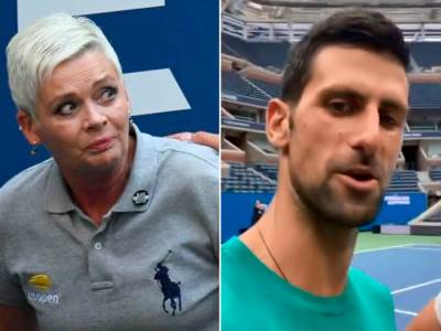  novak djokovic us open linijski sudija 