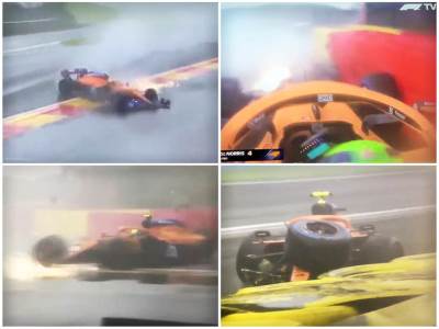  formula 1 velika nagrada belgije nezgoda 
