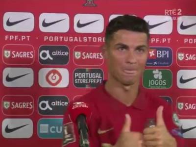  ronaldo otisao usred intervjua 