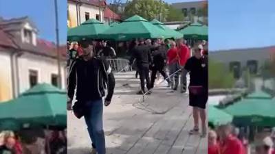  srusena postavljena ograda oko cetinjskog manastira 