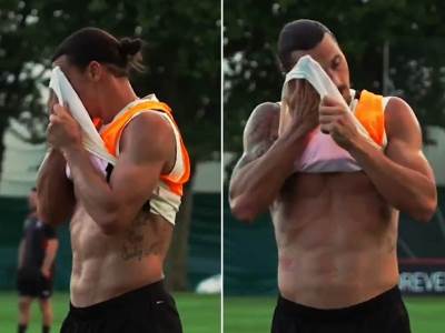  ibrahimovic trbusnjaci trening 