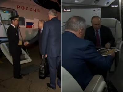  avion vladimira putina 