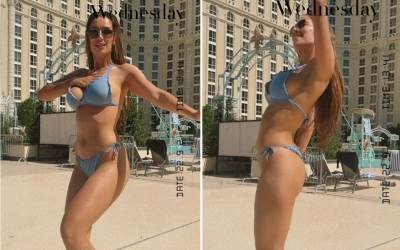  SKINULA SE I ZAMEŠALA PRED KAMEROM: Trbušni ples Tee Tairović u bikiniju - snimak zapalio mreže! (VIDEO) 