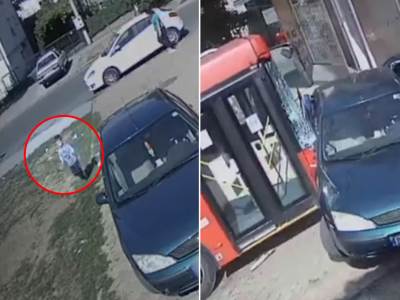  nesreca u zemunu autobus uletio u igraliste 