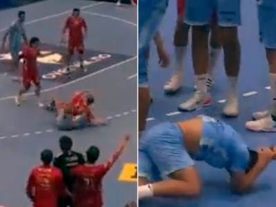  norveska rukomet grubosti na terenu 