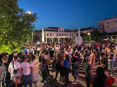  protest protiv mjera na trgu 