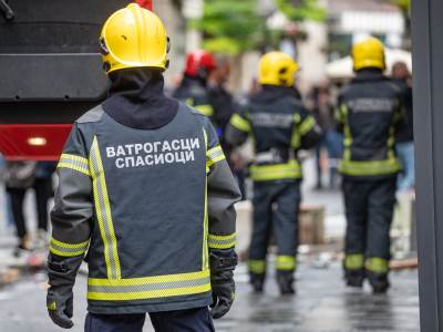 pozar u centru beograda knez mihailova stan 