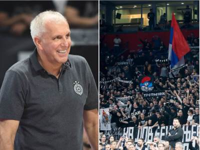  partizan zeljko obradovic grobari utakmica prva 