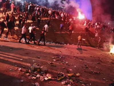  Olimpik Marsej i PSŽ navijac jurio mesija 