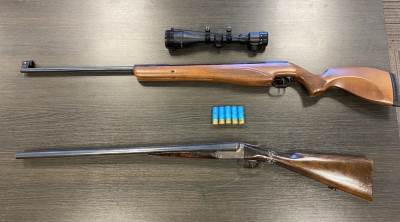  Oduzete dvije puške i optika, krivična prijava protiv jedne osobe 