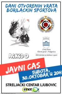  dani otvorenih vrata borilačkih sportova podgorice 