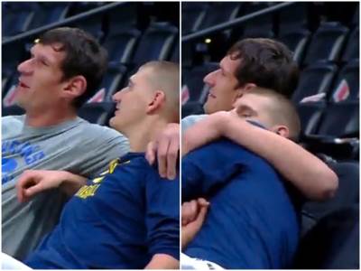  jokic i marjanovic zagrljaj 