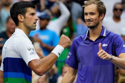  novak i medvedev treniraju video tviter  