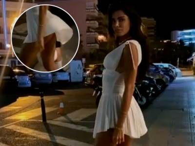  Jovana Đorđević  kratka haljinica vjetar 