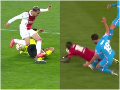  liga sampiona sudjenje crveni kartoni 