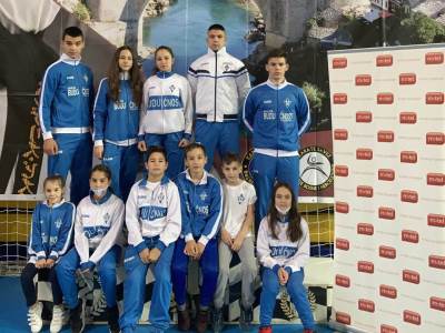  KARATE KLUB BUDUĆNOST OSVOJIO BROJNE MEDALJE NA DVA INTERNACIONALNA TURNIRA! 
