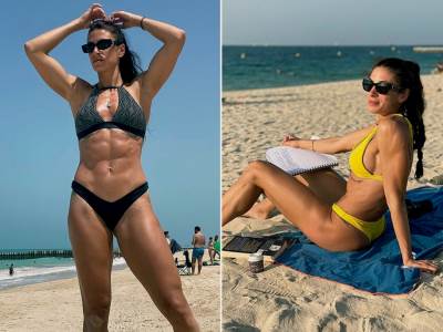 ivana spanovic na plazi   ivana spanovic na plazi