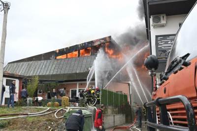  obrenovac trzni centar pozar  