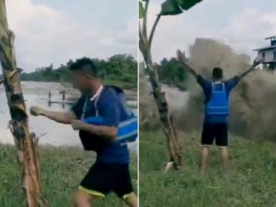  snimali se u tongi dok je kretao cunami 