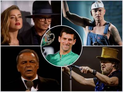  Novak Đoković, Džoni Dep, Amber Herd, Frenk Sinatra, Eminem i Džo Koker 