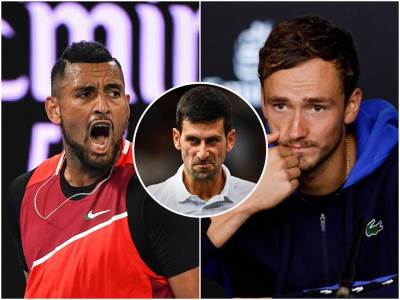  Novak Đoković Danil Medvedev Nik Kirjos 