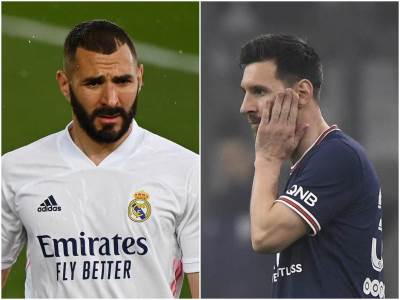  Karim Benzema i Lionel Mesi 