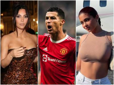  Kristijano Ronaldo Kim Kardašijan Kajli Džener 