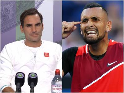  Rodžer Federer i Nik Kirjos 