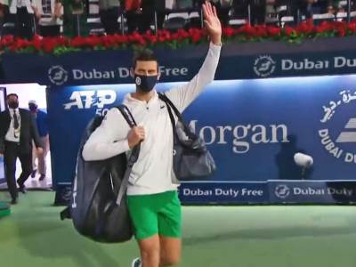  novak djokovic docek u dubaiju 