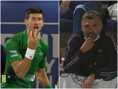  novak psuje gorana ivaniševića 