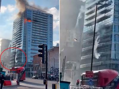  pozar na zgradi u londonu 