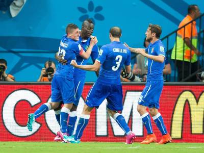  Mario Baloteli, Marko Verati, Đorđo Kjelini 