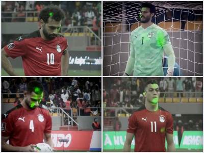  ŠOK U AFRICI - LASERI KAO U DISKOTECI NA MEČU ODLUKE: Salah ništa nije vidio,Egipćani zaslijepljeni u penal serijI! FOTO 