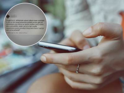  djevojka poslala poruku zeni svog ljubavnika dok je ova bila u porodilistu  