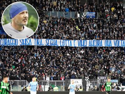  navijaci lacija transparent za sinisu mihajlovica 