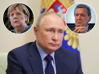  njemacki kancelari vladimir putin 