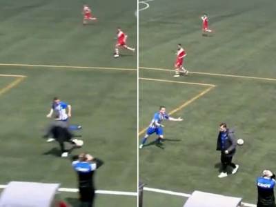  trener utrcao na teren i prekinuo kontru  