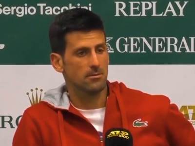  novak djokovic pitanje o navijacima u monte karlu 